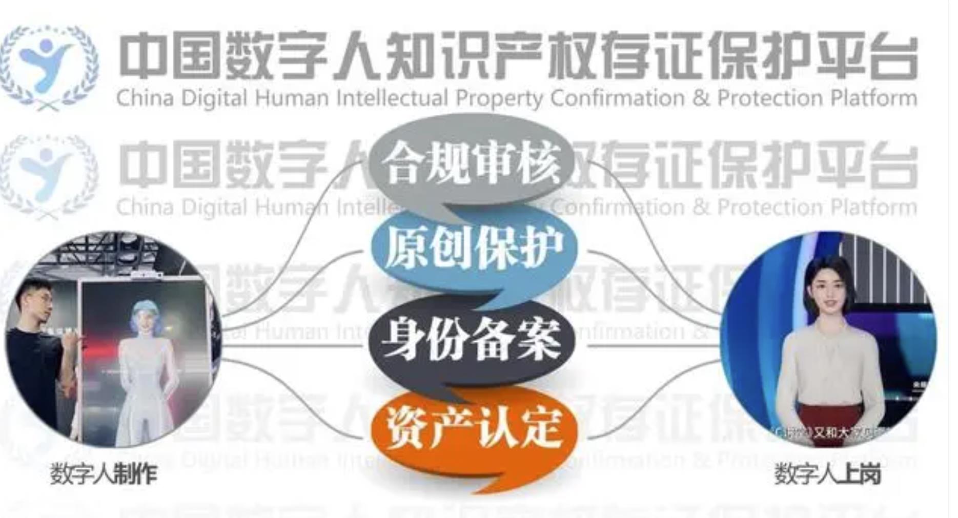 中国数字人知识产权存证保护平台