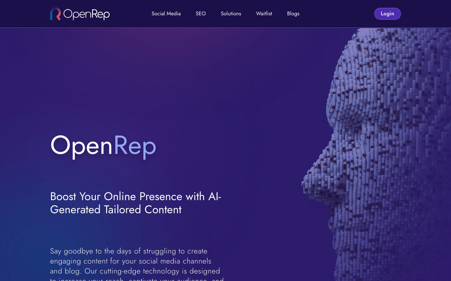 OpenRep, 好用的生产力AI工具