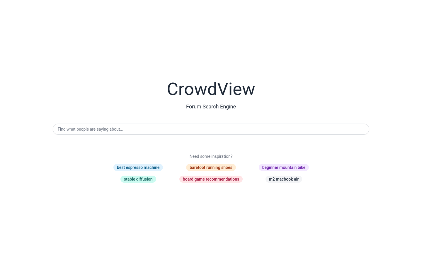 CrowdView: 你的生产力AI工具